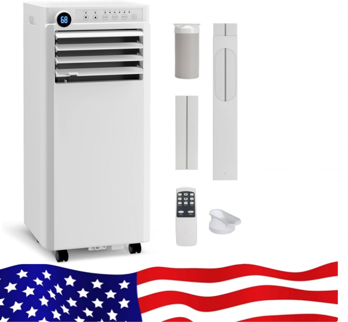 Portable Air Conditioner 8,000 BTU Up to 350 sq. ft, 3-in-1 portable AC Unit wit