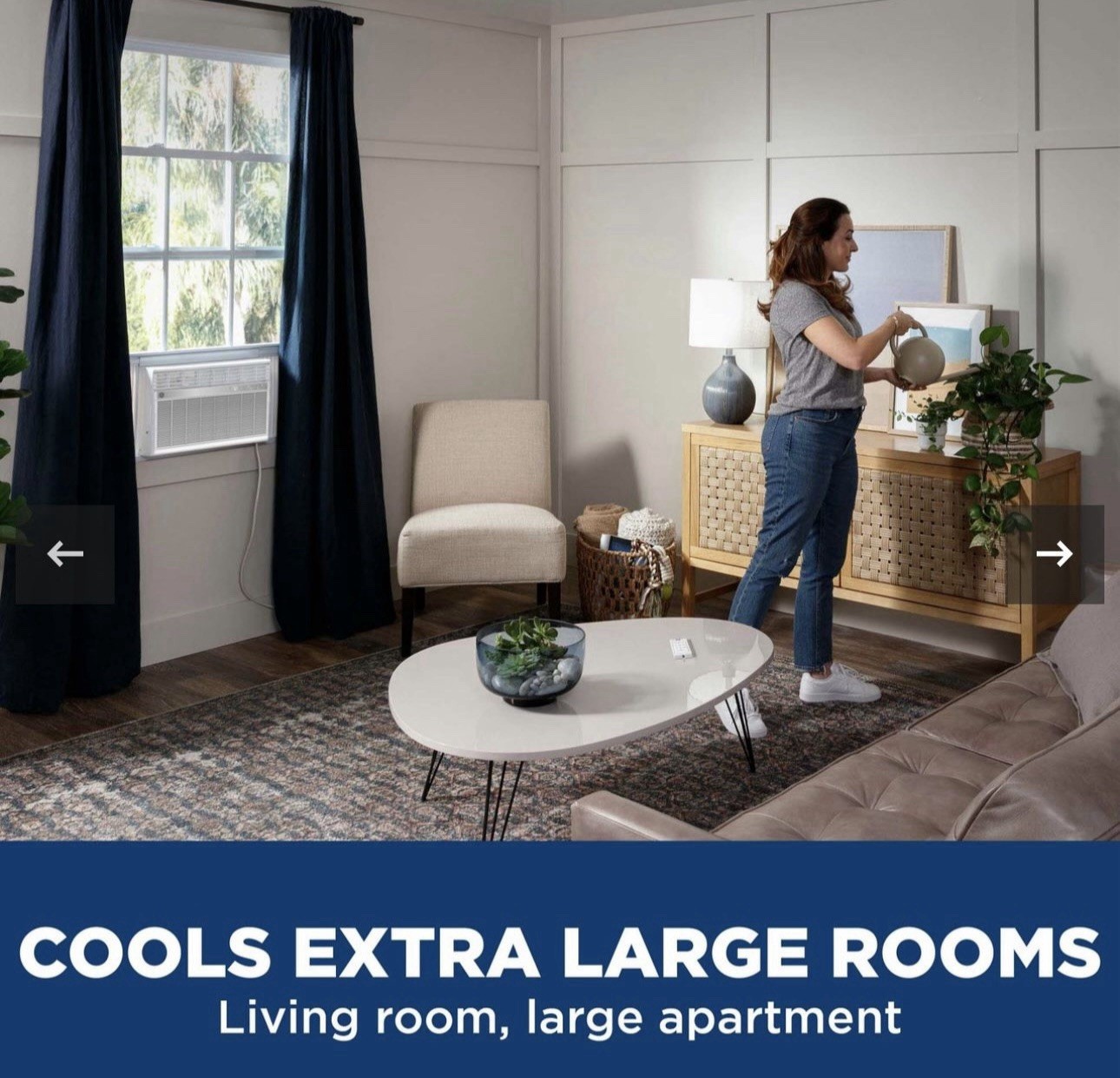 Ge 23,700 BTU Smart Electronic Window Air Conditioner