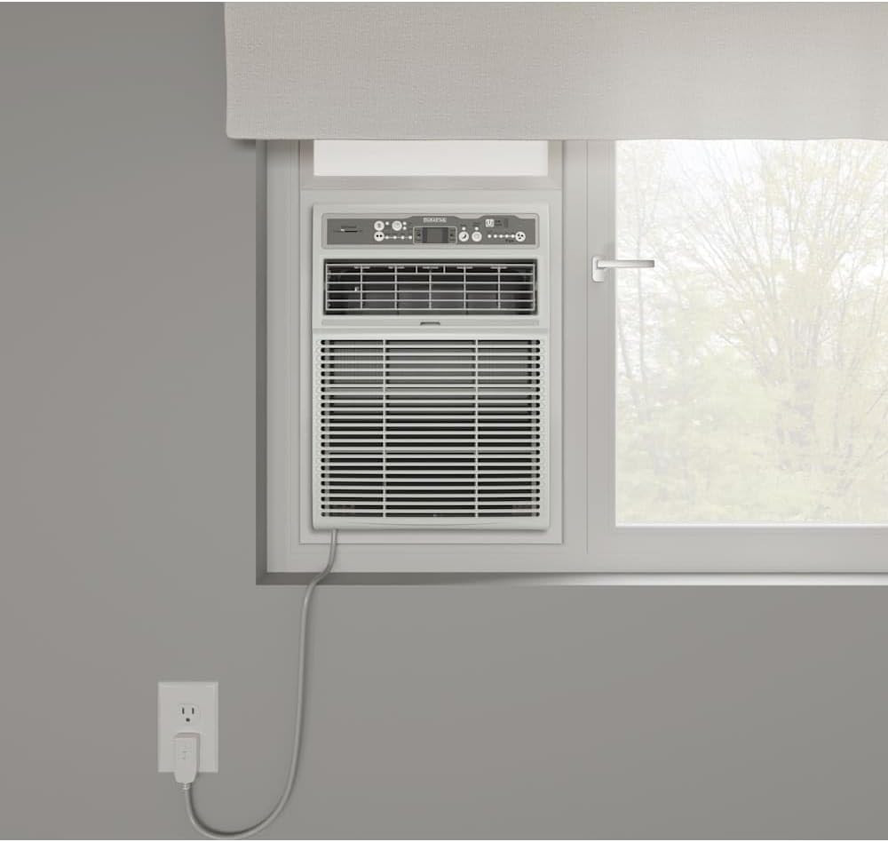 Energy Efficient 10,000 BTU Casement Air Conditioner – Sleek White Design
