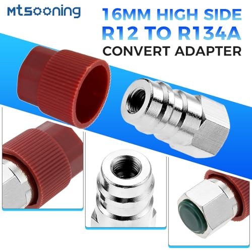 R12 R22 to R134A Conversion Adapter Kit, R12 R22 to R134A High/Low Fitting