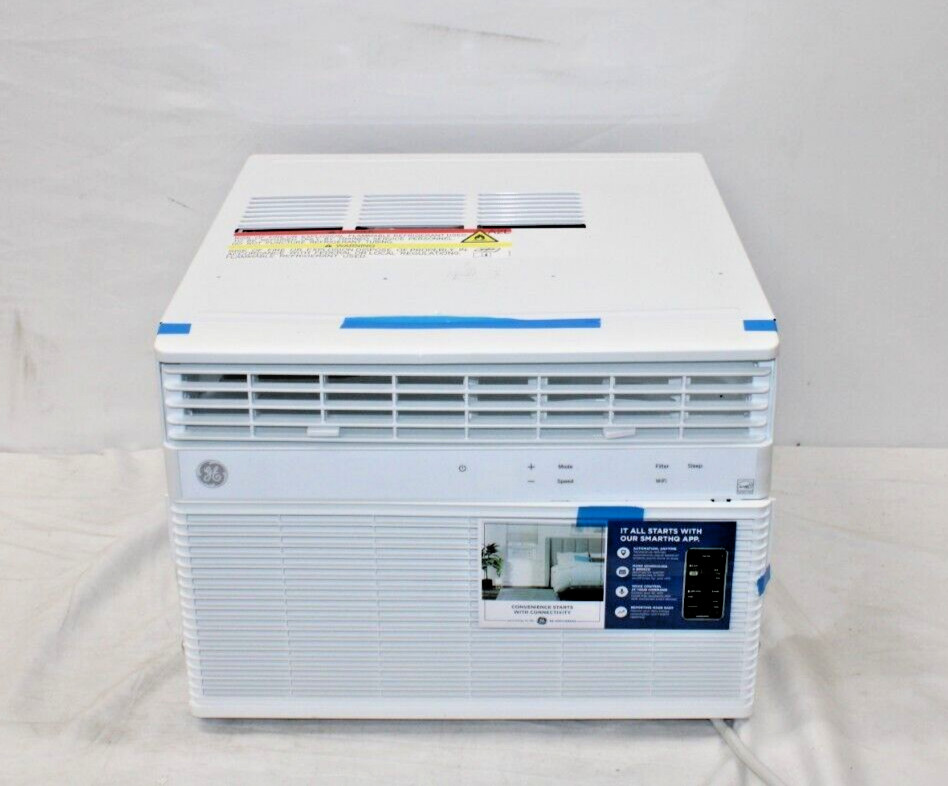 GE 12,000 BTU Smart Electronic Window Air Conditioner for Rooms up to 550 Sq Ft