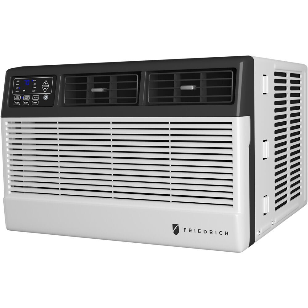 Friedrich 8000 BTU Smart Wi-Fi Window/Wall Air Conditioner with Electric Heat