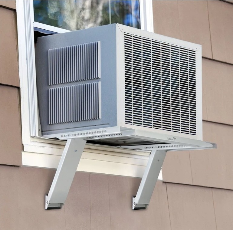 Air Conditioner Support Bracket, No Tools or Drilling Required – Easy to Install