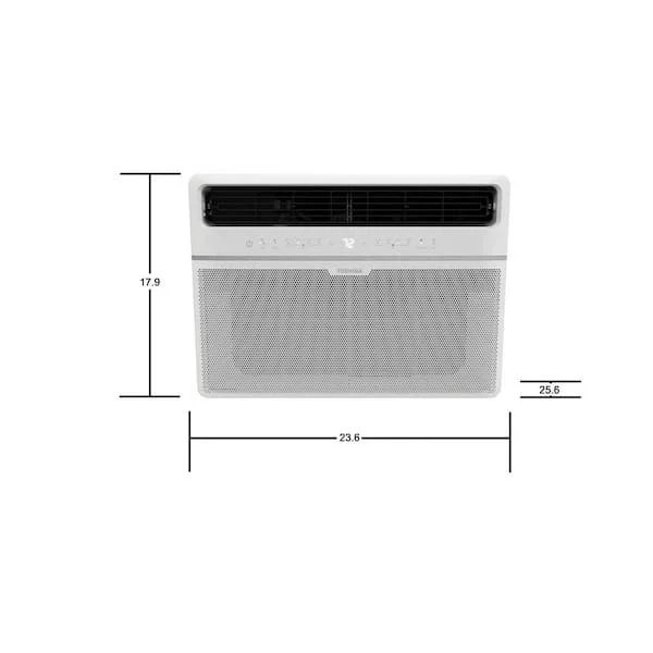 Toshiba Smart Window Air Conditioner 18,000 BTU,WK1824CWRU,White