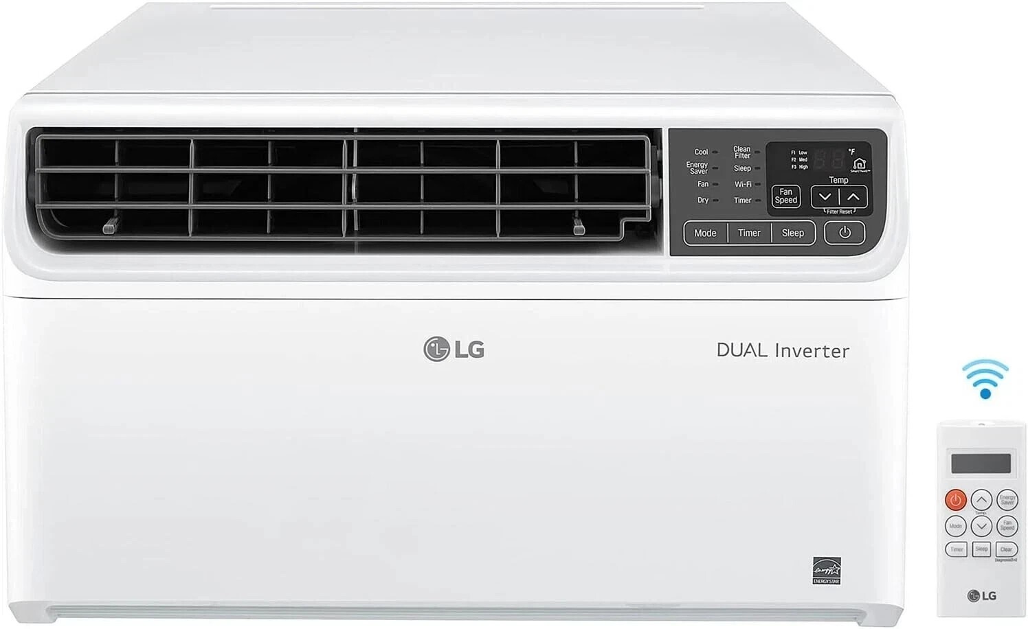 LG 23,500 BTU DUAL Inverter 1450 Sq Ft Smart Window Air Conditioner