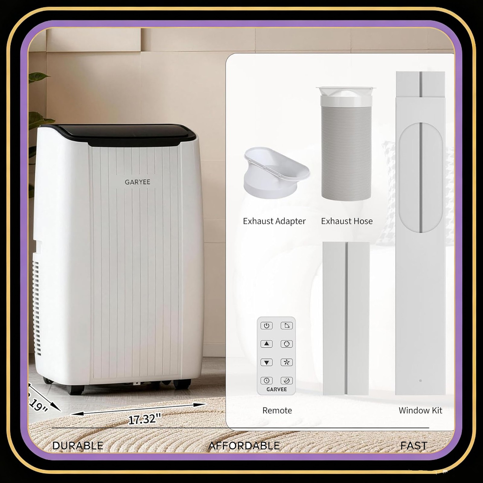 Air Conditioners Portable 14000 BTU AC Units Cool up to 700 Sq Ft Sleep Mode NEW