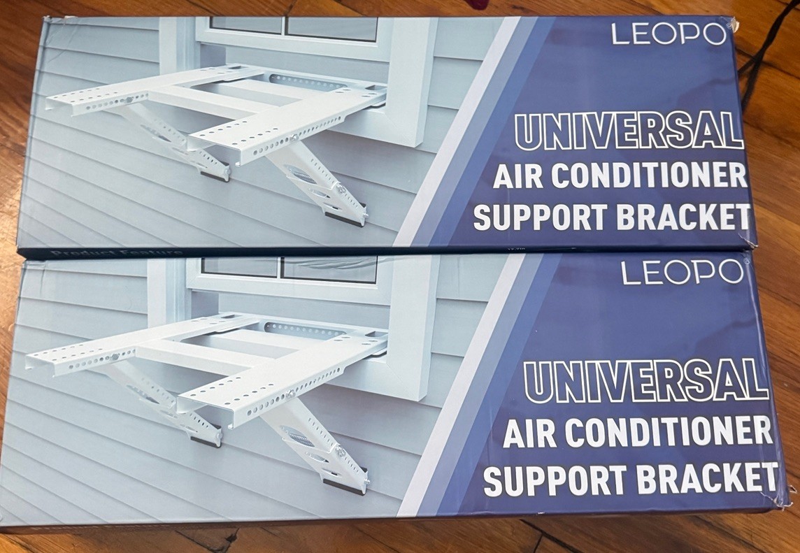 LEOPO No Drilling Air Conditioner Support Bracket