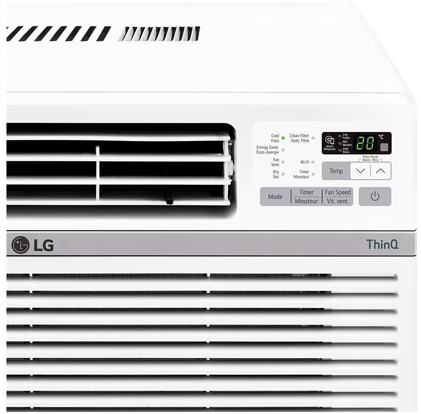 LG 12000 BTU 550 sq. ft. Smart Wi-Fi Enabled Window Air Conditioner