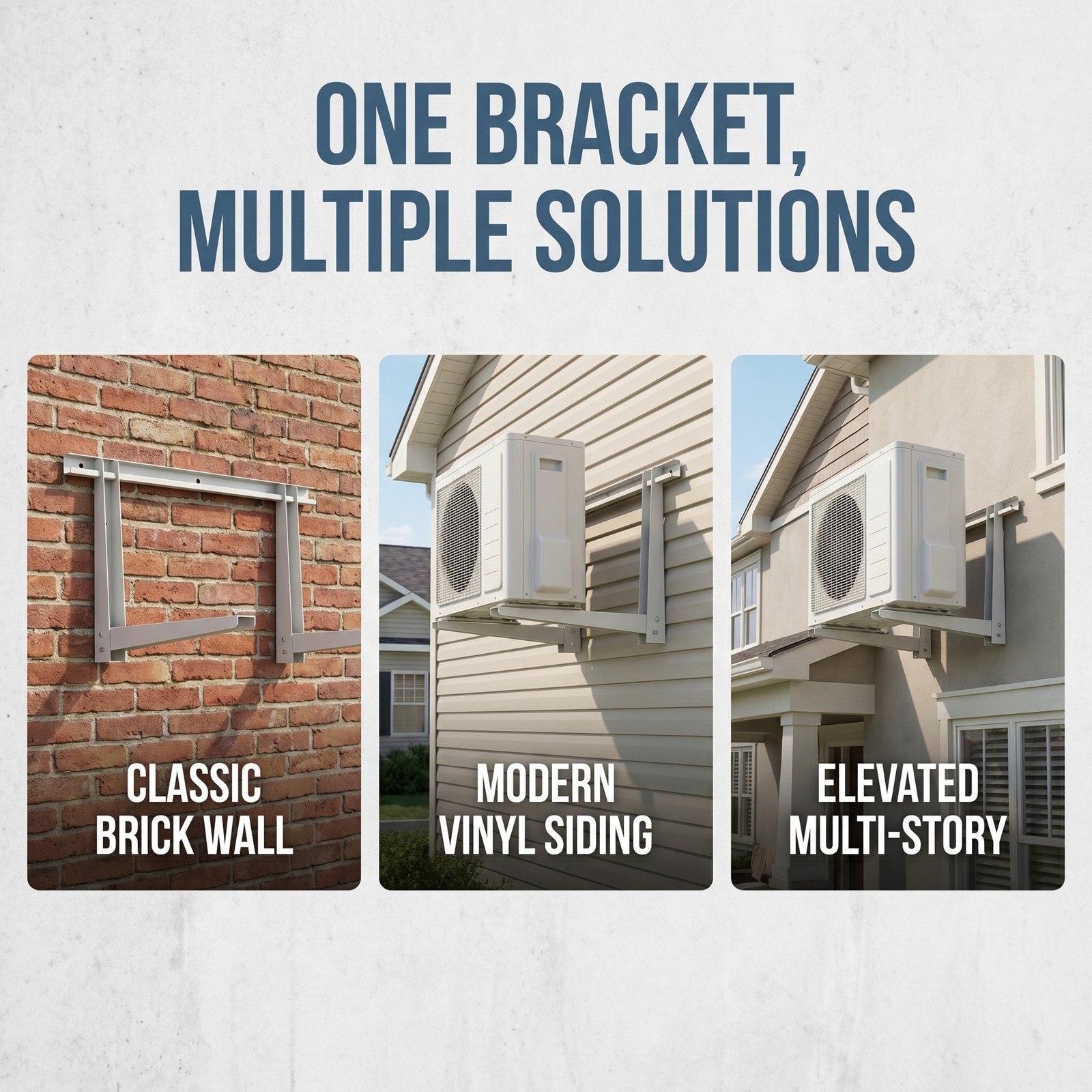 Zokop Update Mini Split AC Air Conditioner Wall Support Bracket, Quick Install