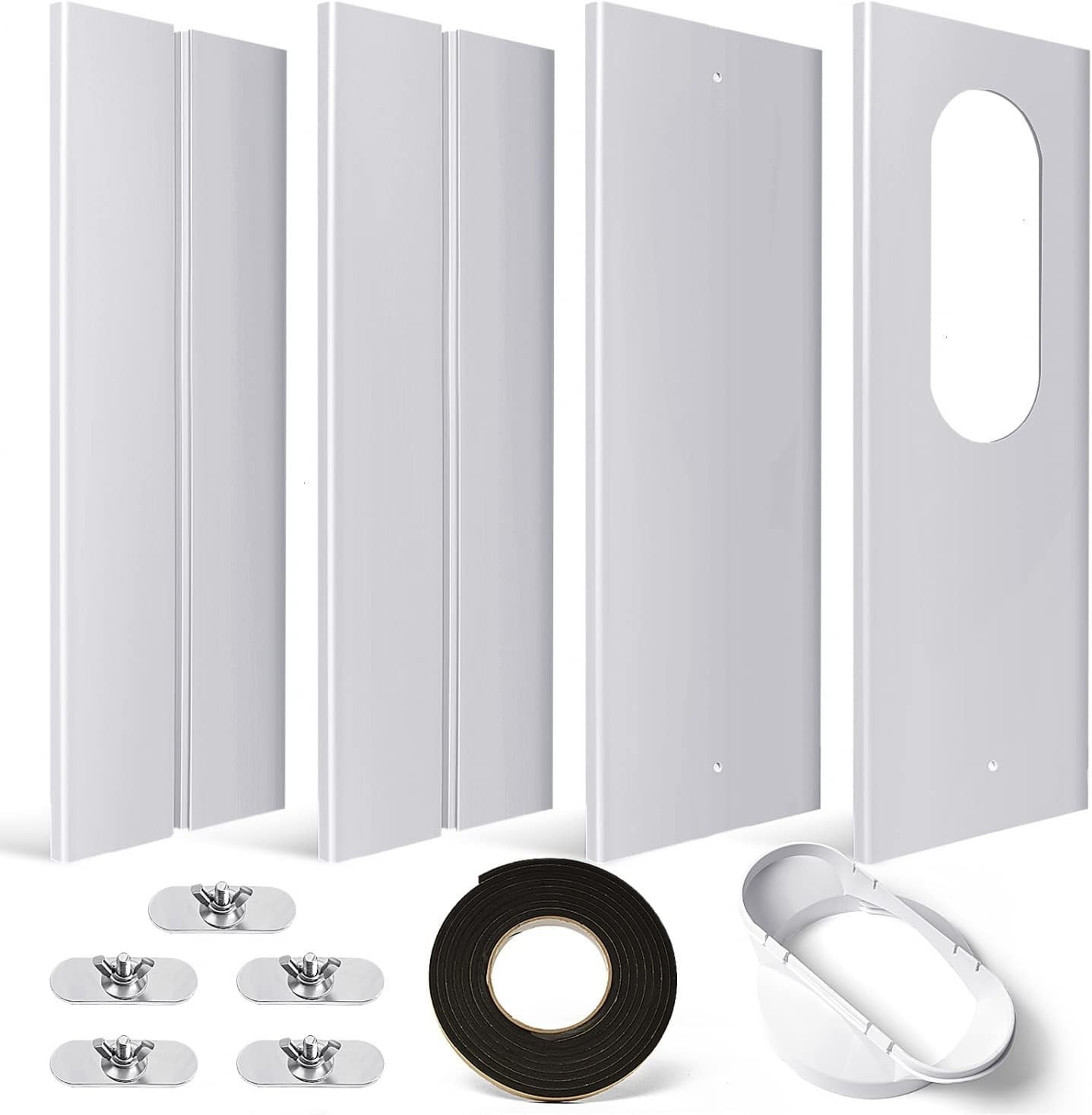 Portable Air Conditioner Window Kit with Coupler Adjustable Window Seal for A…
