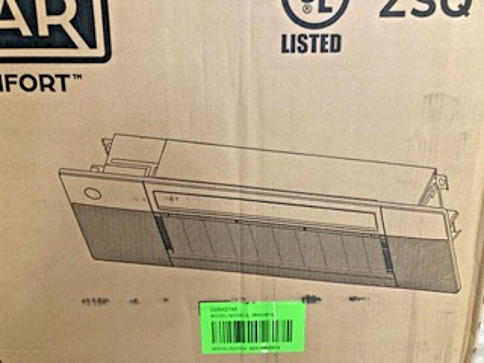 Durastar Air Conditioner DRAL09F1A One Way Cassette Indoor Unit