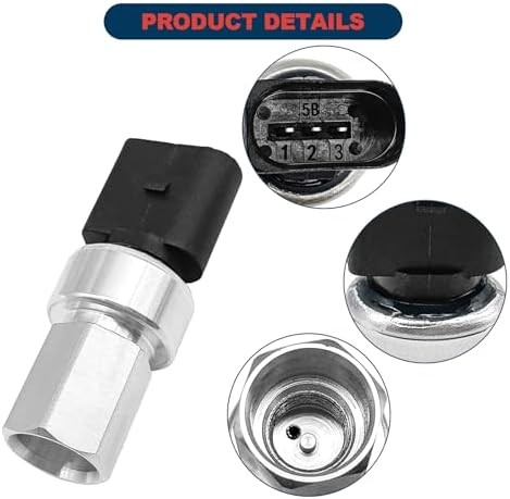 A/C Air Conditioner Pressure Sensor Switch Compatible with VW Conditioner 2000-2