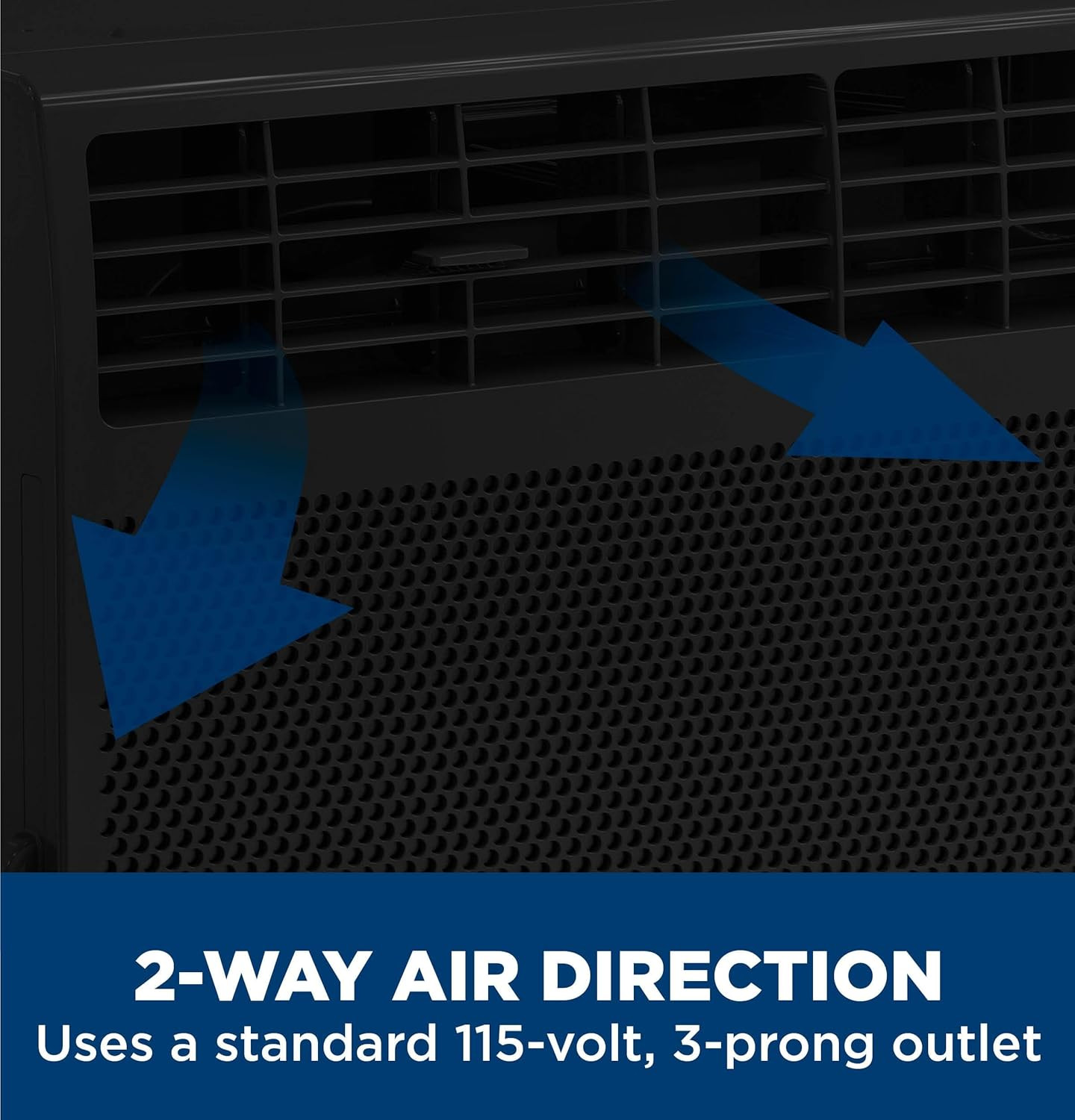 GE 6,000 BTU Electronic Window Air Conditioner, Black Compact AC Cools Rooms up