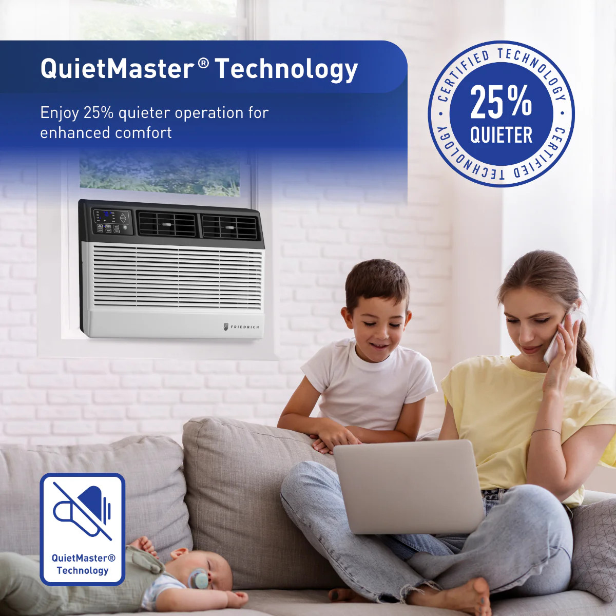 Friedrich 8,000 BTU Chill Premier Window Air Conditioner