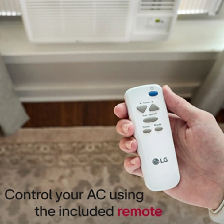 LG LW8023HRSM Smart Window Air Conditioner Cooling Heating 7600 BTU Refurbished