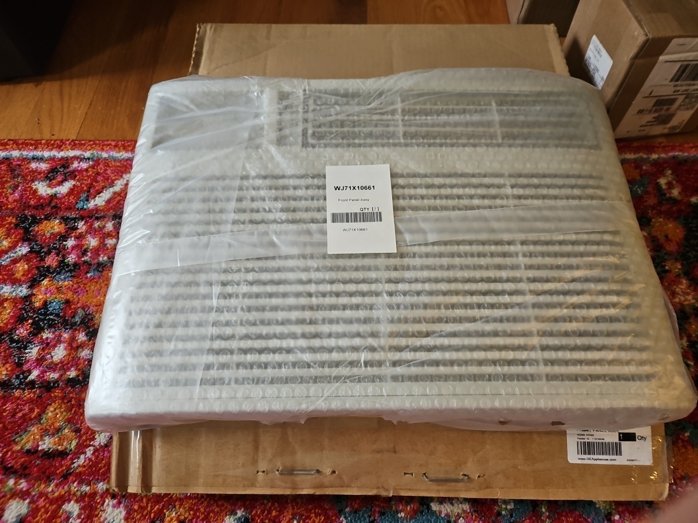 WJ71X10661 GENUINE OEM GE Front Panel Assembly for room air conditioners -GS