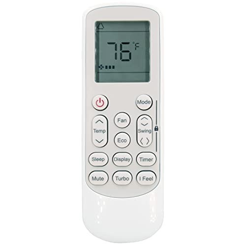 Replacement Remote Control for Mini Split AC Air Conditioner Fahrenheit Celsius