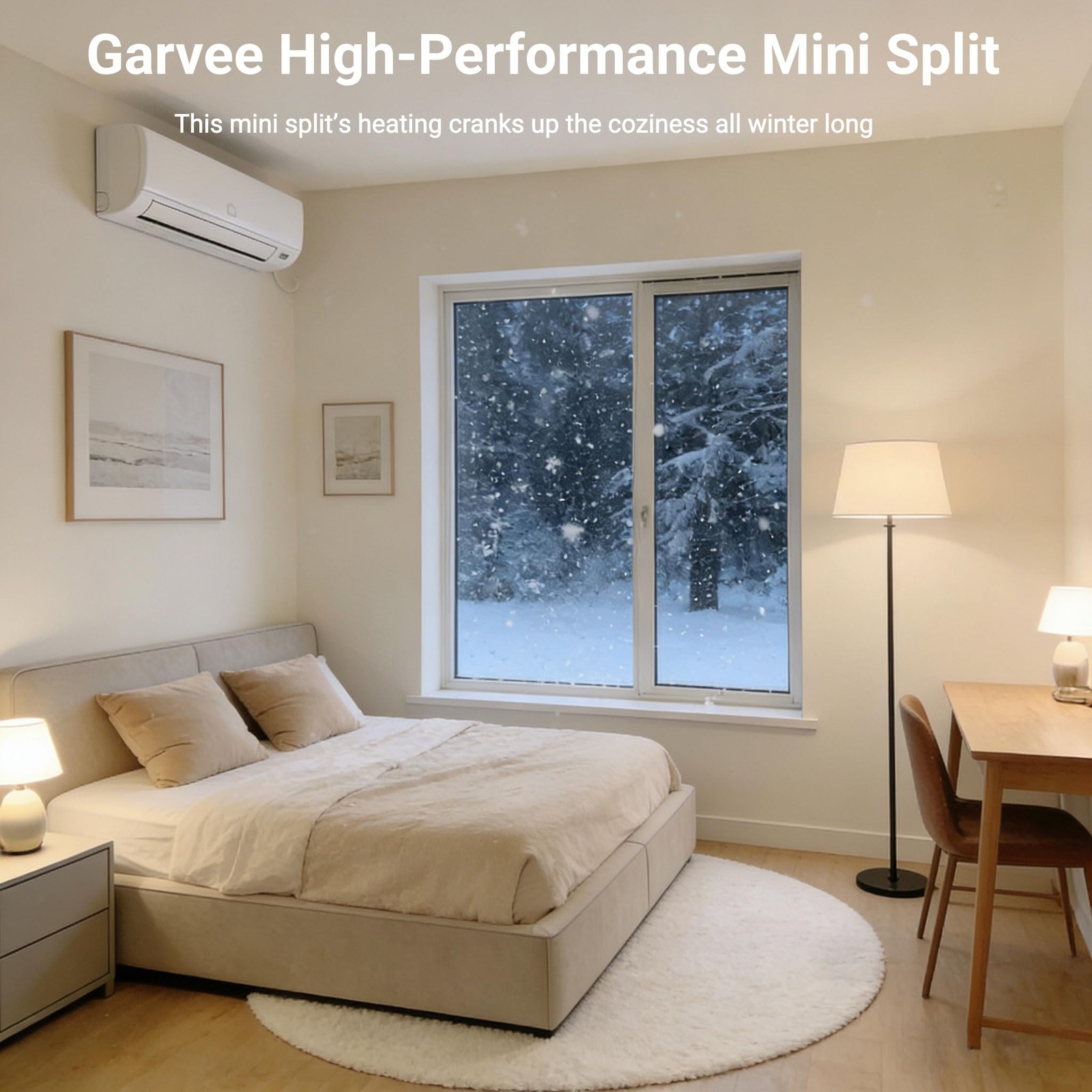 TCL 17000 BTU 230V Mini Split Air Conditioner&Heater WiFi Inverter Heat Pump R32