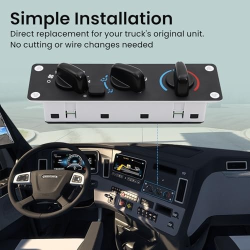 Climate Control Module 599-008, HVAC A/C Control Panel Compatible for