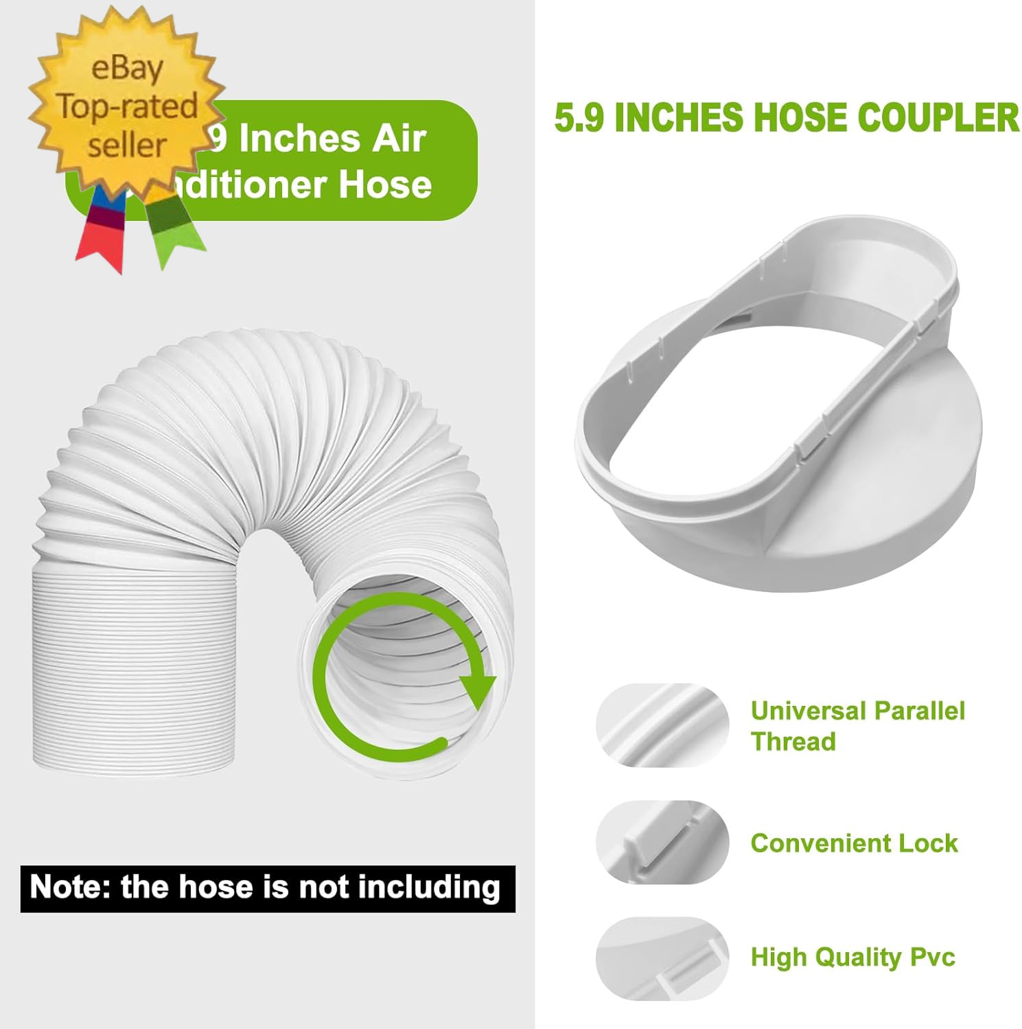 Upgrade Portable Ac Window Vent Kit,Ac Window Seal Kit,Portable Air Conditioner