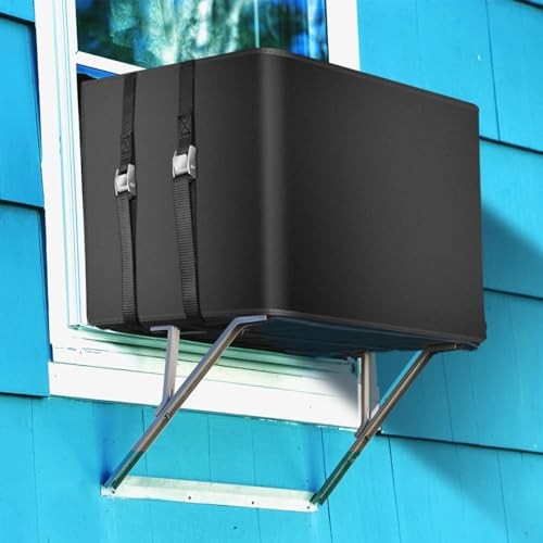 Waterproof Insulated Outdoor Window Air Conditioner Cover for 18″Wx13″Hx12″D