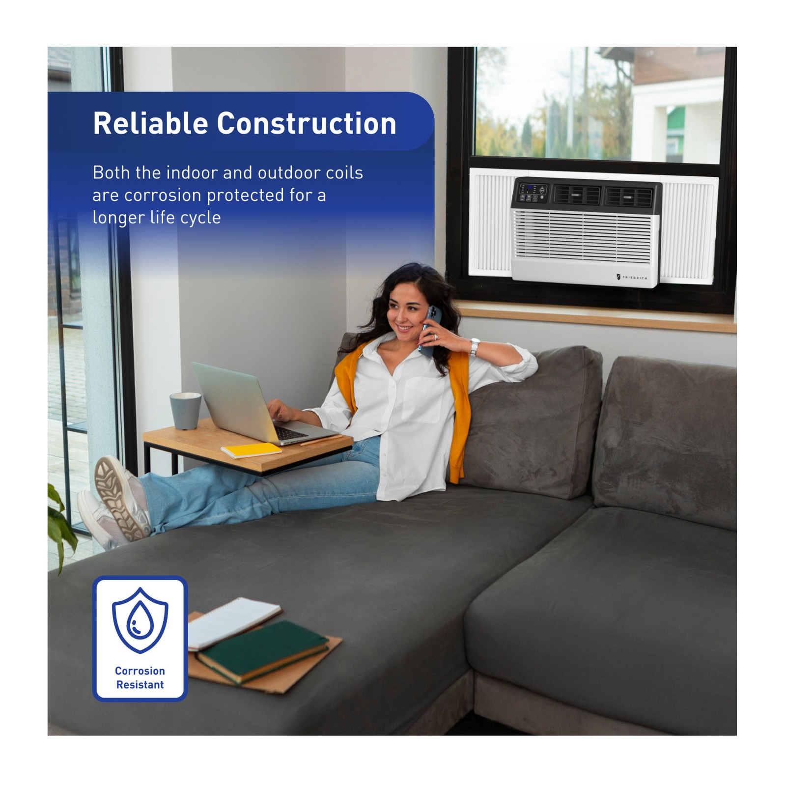 Chill Premier Smart Air Conditioner Window Unit