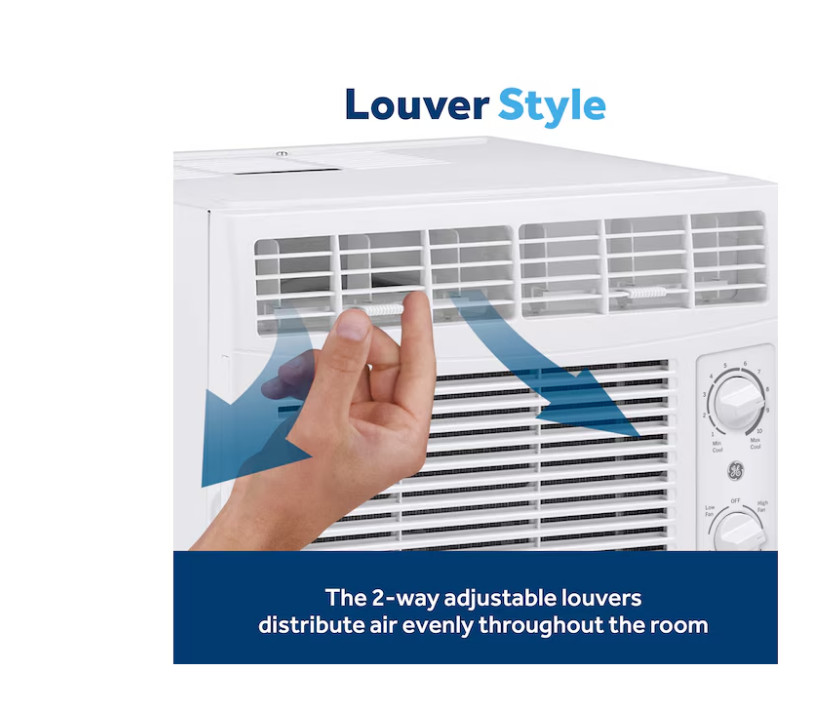 GE Small Room Window Air Conditioner , ( 115-Volt , 5000-BTU )