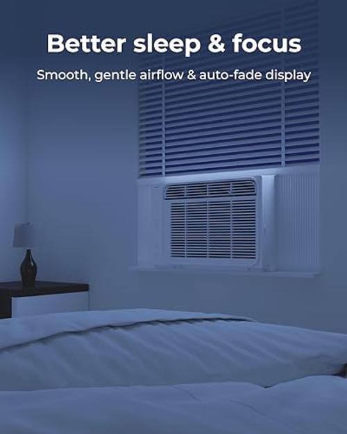 5,000 BTU Window Air Conditioner – Cools up to 150 Sq. Ft. – 5000 BTU Lite