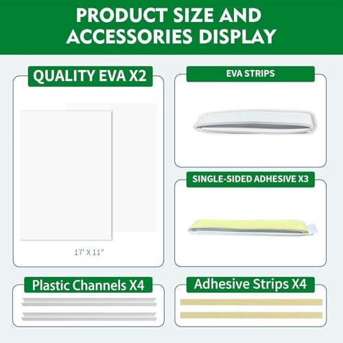 Surround Insulation Side Panels,fully enclosed design 1 Count (Pack of 1) White