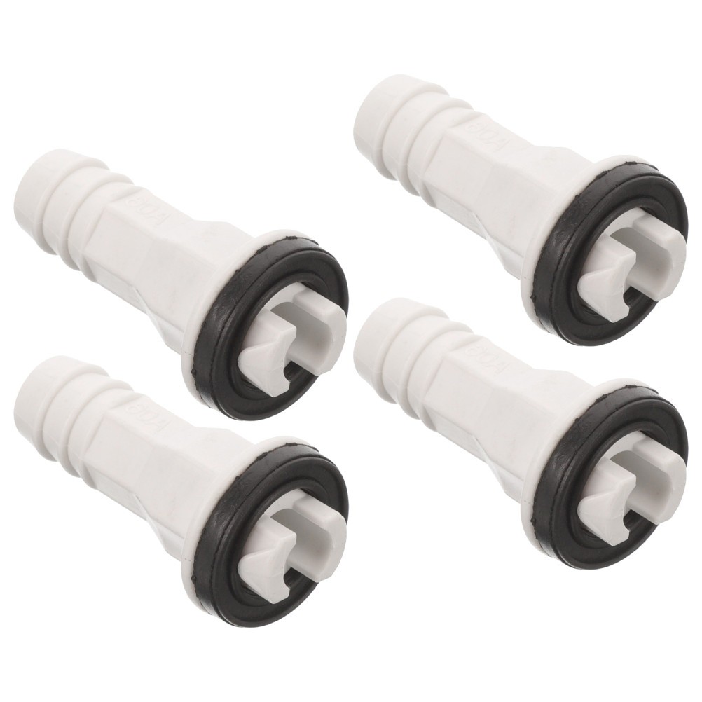 4Pcs Leakproof ABS Air Conditioner Drain Hose Adapter for Water Pipe Multi Color