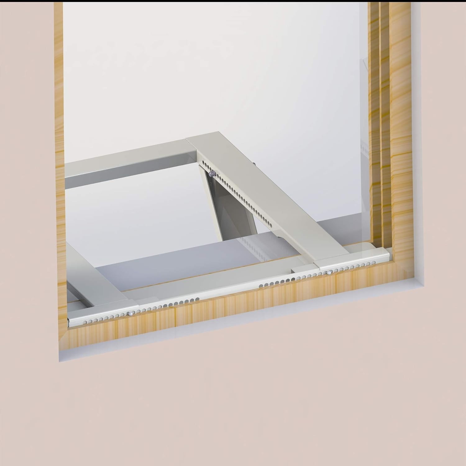 Air Conditioner Support Bracket, No Tools or Drilling Required – Easy to Inst…