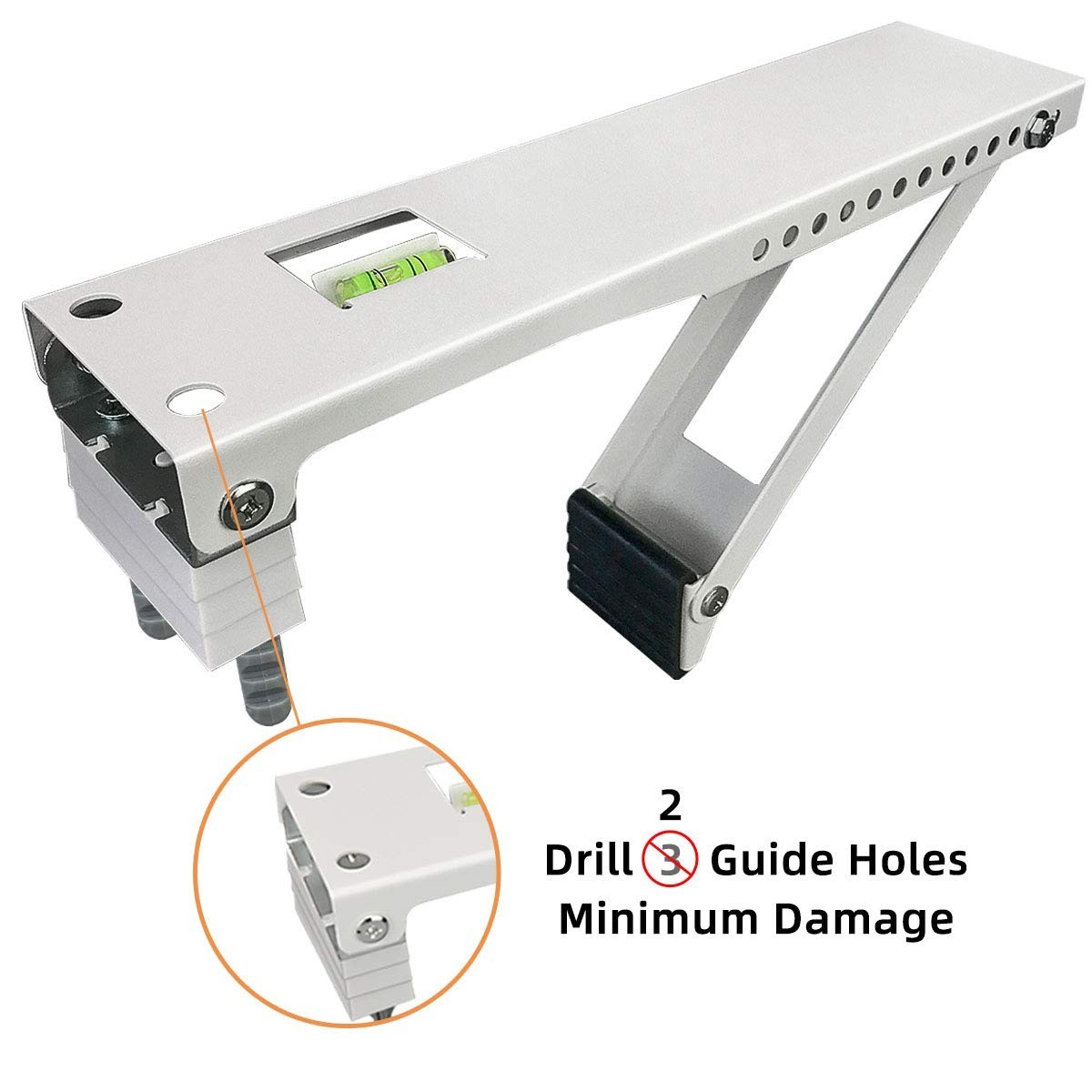 Universal AC Brackets for Window Air Conditioner Support, Light Duty, Up to 85 l