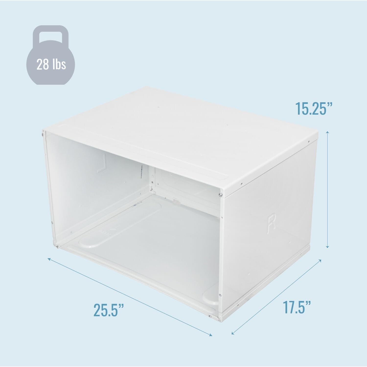 Keystone KSTSLV1 26 in Wall Sleeve for Through-the-Wall Air Conditioners