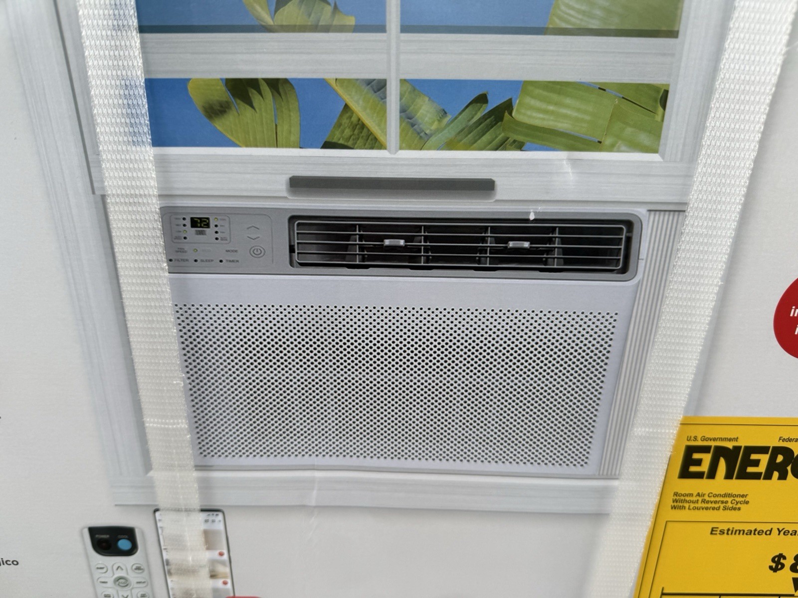 TCL H10W35W 10000 BTU Smart Window Air Conditioner with Remote 450 Sq. Ft. NEW