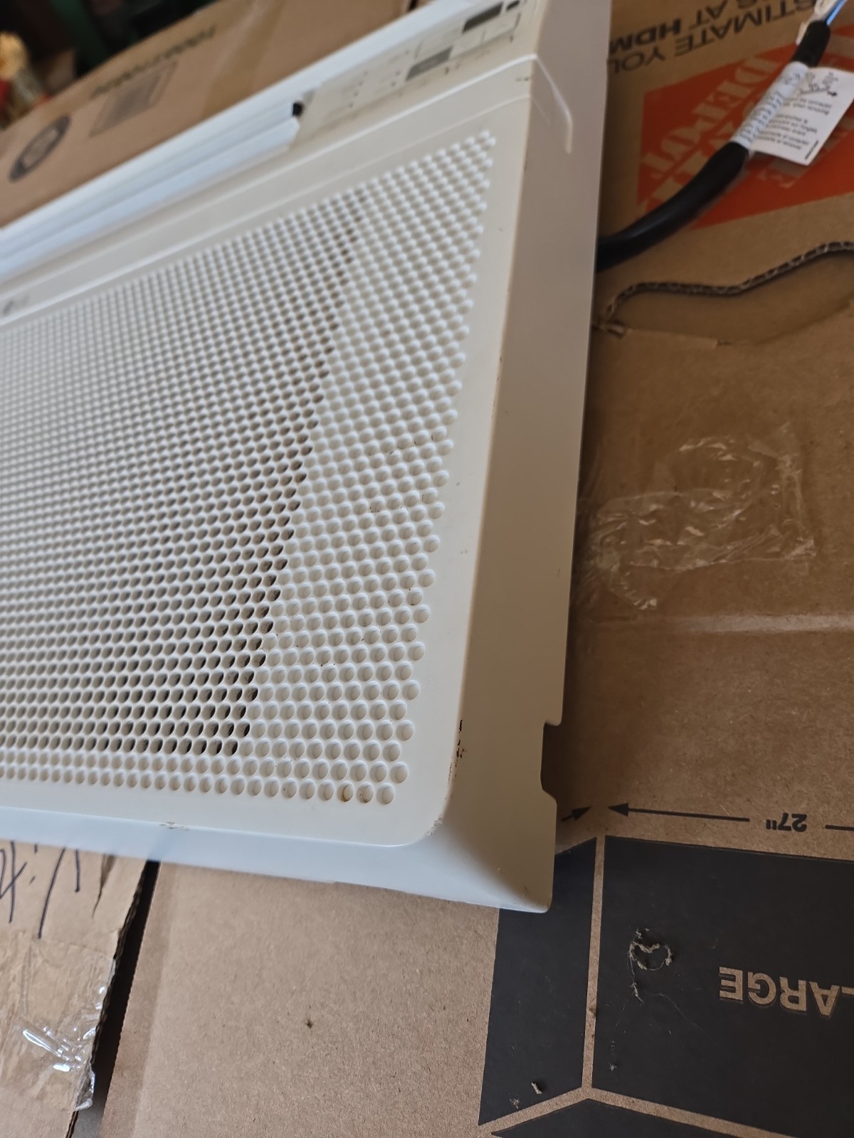 LG AIR CONDITIONER Front Panel W/ Electronics 23.5×15