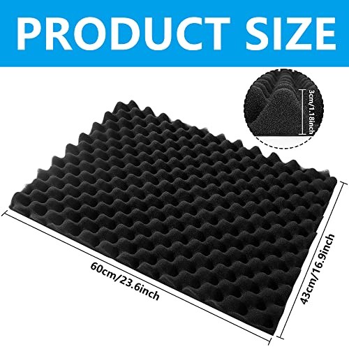 23.6″x16.9″ Air Conditioner Drip Cushion, Window Removable Black-Wave-A