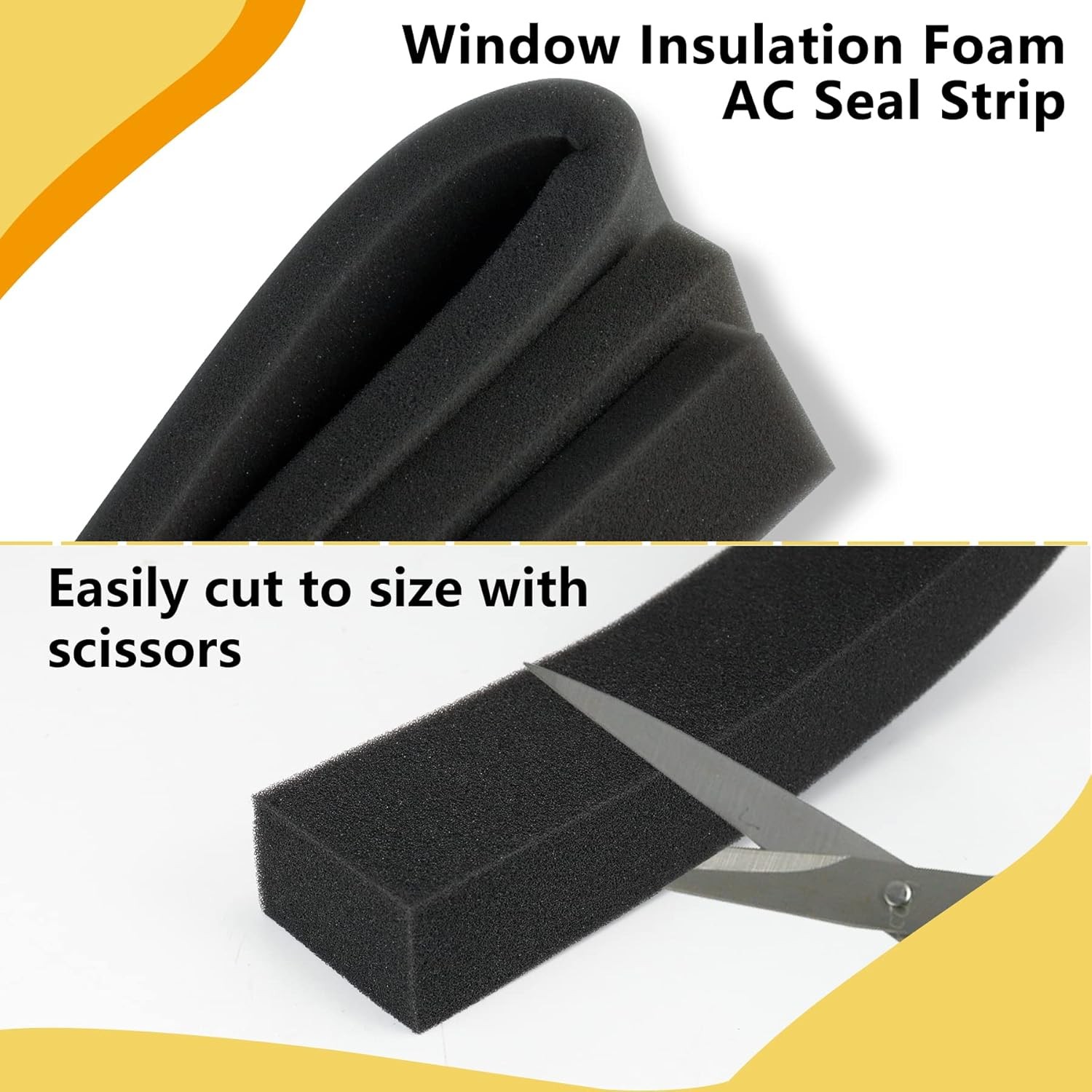 Window Air Conditioner Foam Insulated Panels 17″ H x 9″ W x 7 8″ T Window AC