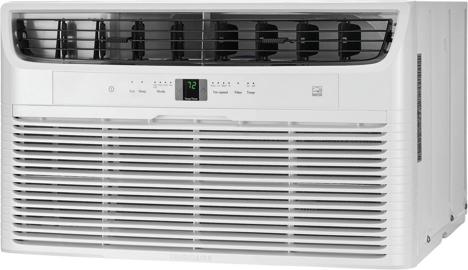 FRIGIDAIRE 8,000 BTU AIR CONDITIONER Wall Room AC w Supplemental Heat 350 sq ft