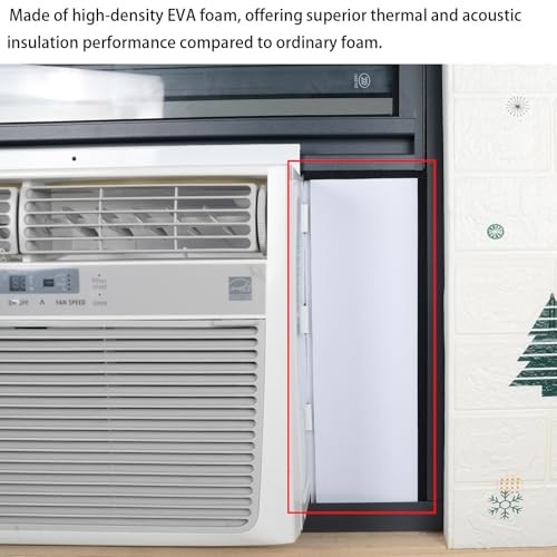 Window Air Conditioner Foam Insulation Panels,AC Side Insulating Panel Kit,2