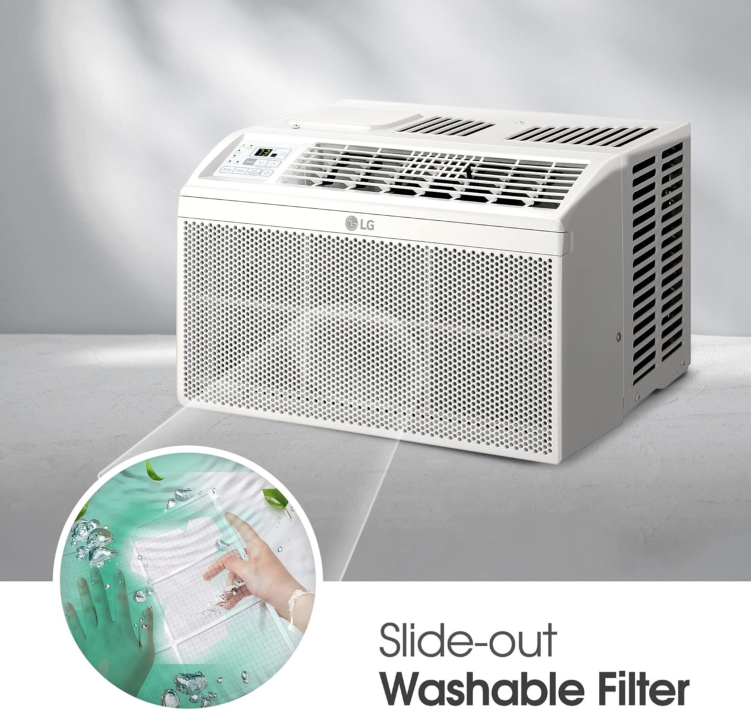 LG 5800 BTU Window Air Conditioners [2023 New] Remote Control Ultra-Quiet Compac