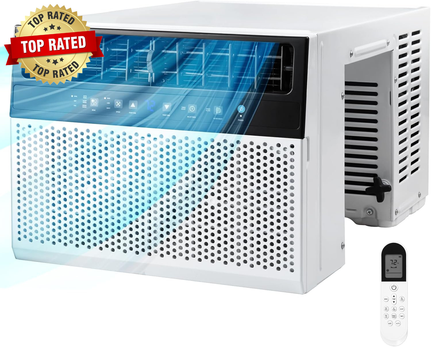 U-Shaped Window Air Conditioner,Window AC Unit Cools up to 450 Sq.Ft,Saddle Air