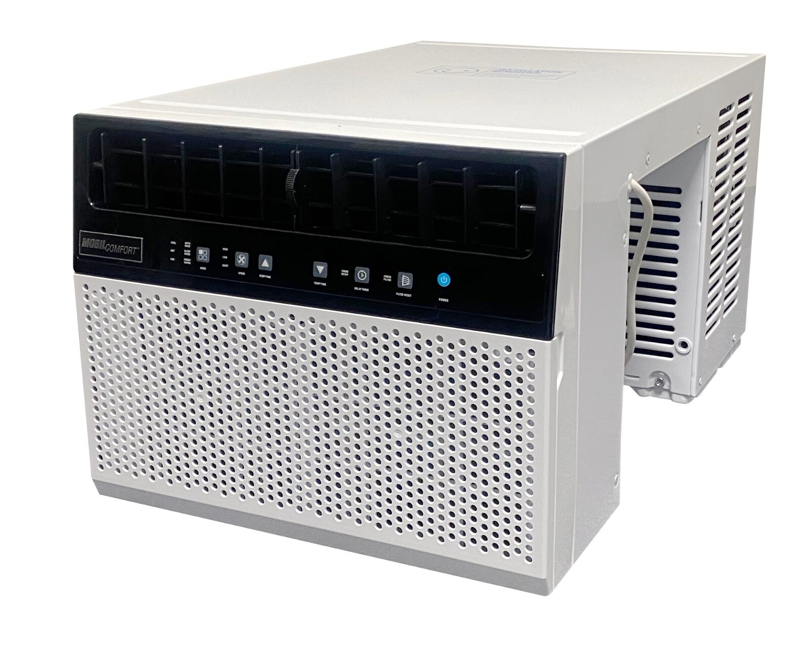 MobilComfort 12kBTU Window Sill Saddle Air Conditioner 16,000 BTU( ASHRAE) Heat