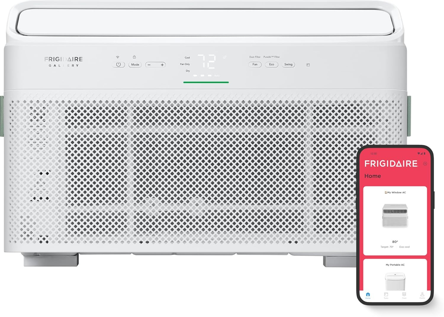 Frigidaire Gallery 12,000 BTU Smart Inverter Window Air Conditioner with Wi-Fi,