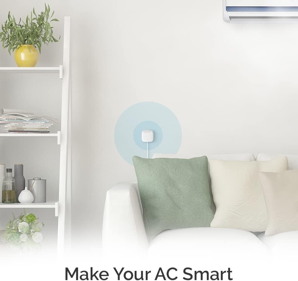 Smart AC Controller for Mini-Split Window Portable Air Conditioner White