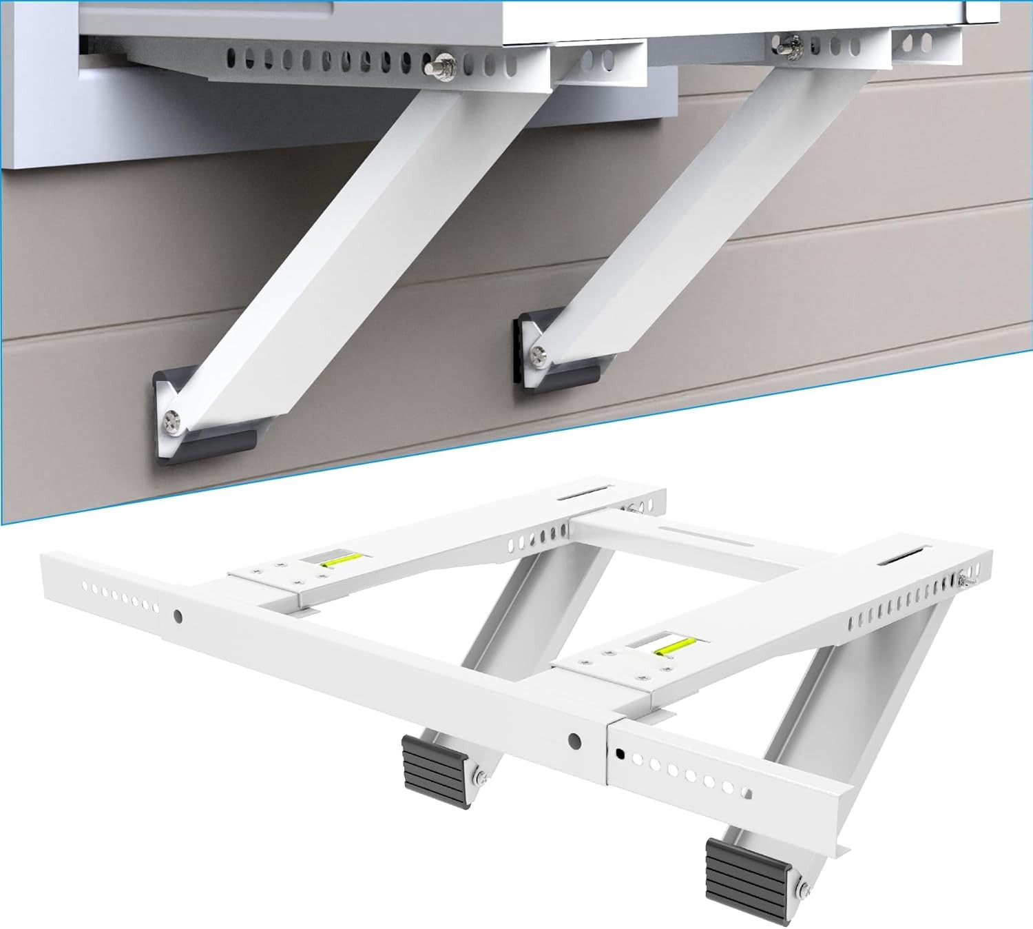 Window Air Conditioner Bracket No Drill AC Support Up to 200 lbs Drill less