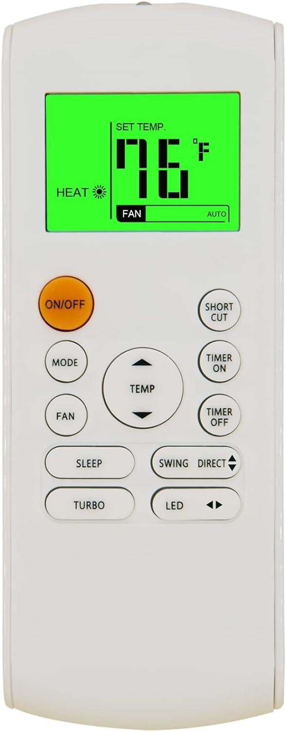 Replacement Remote Control for Midea MRCOOL FRIMEC Klimaire AC Air Conditione…