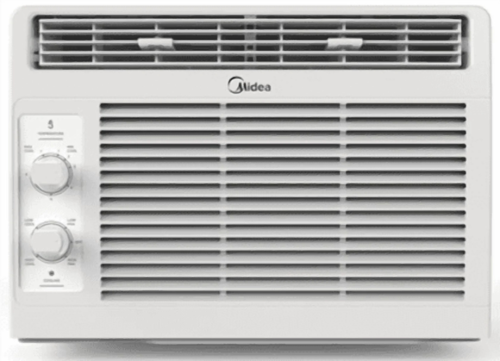 5,000 BTU Mechanical Window Air Conditioner up to 150 Sq Ft Easy Install White