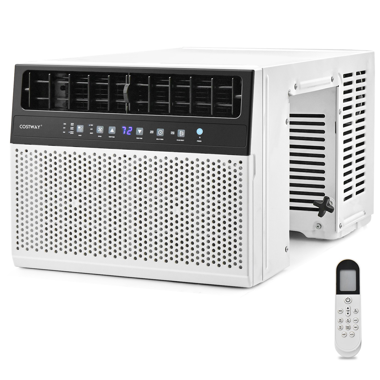 10000 BTU Window Air Conditioner w/ Remote, LED Control Panel, up to 250 Sq.Ft.