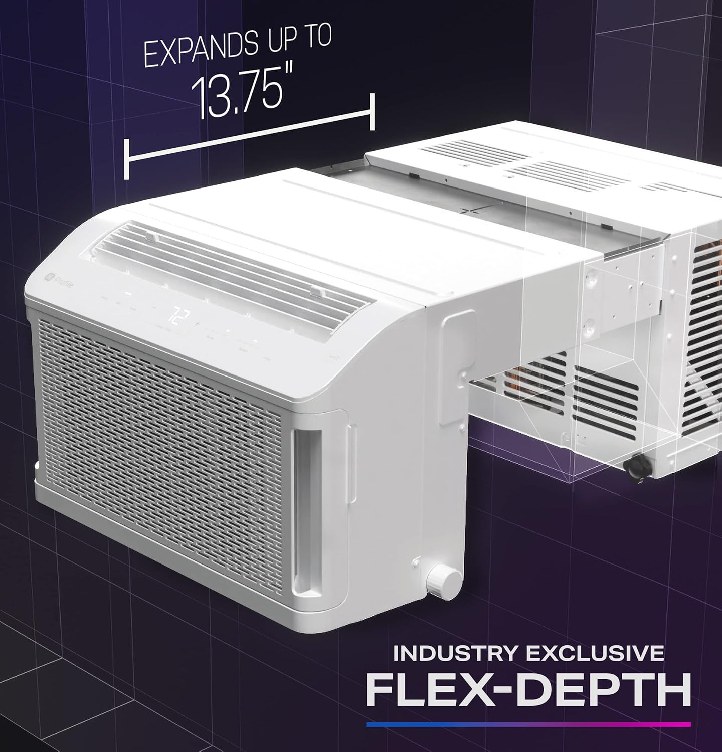 GE Profile Clearview Window Air Conditioner Unit, ,300 BTU, Energy Efficient Coo