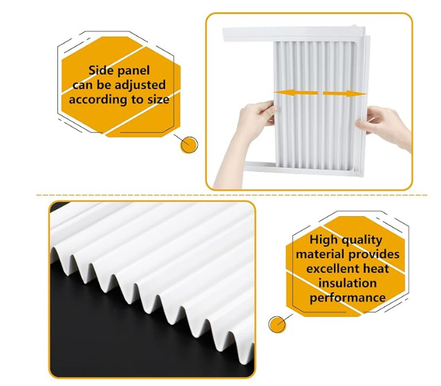 Window Air Conditioner Side Panel and Frame Kit fits most 8000BTU